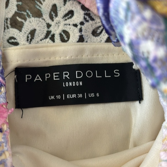 NWOT ASOS Floral Multicolor Dress - Picture 8 of 10